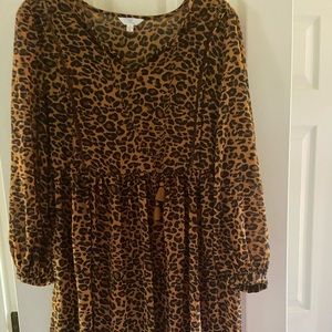 Time & Tru Large animal print dress, new with tags